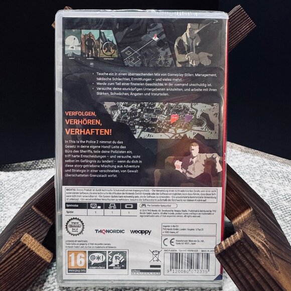 Nintendo Switch- This Is The Police 2, Region Free Import - Picture 2 of 3
